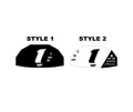 PRE-DESIGNED HONEYWHALE/KUKRIN FRONT PLATE DECAL