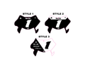 PRE-DESIGNED SURRON ULTRA BEE FRONT PLATE DECAL