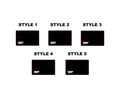 CREDIT CARD DECAL