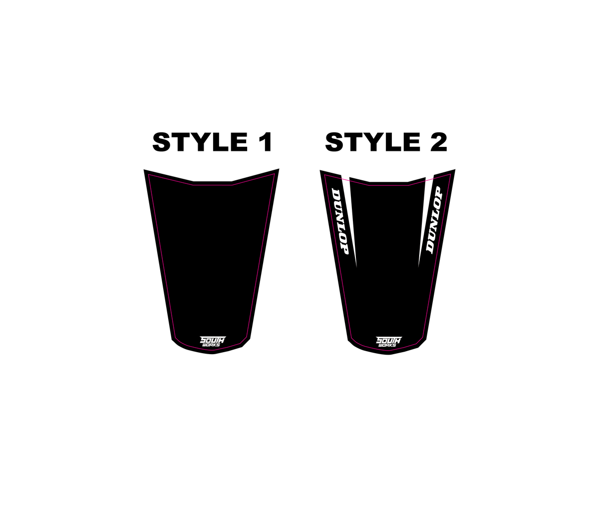 E-RIDE PRO REAR FENDER DECAL