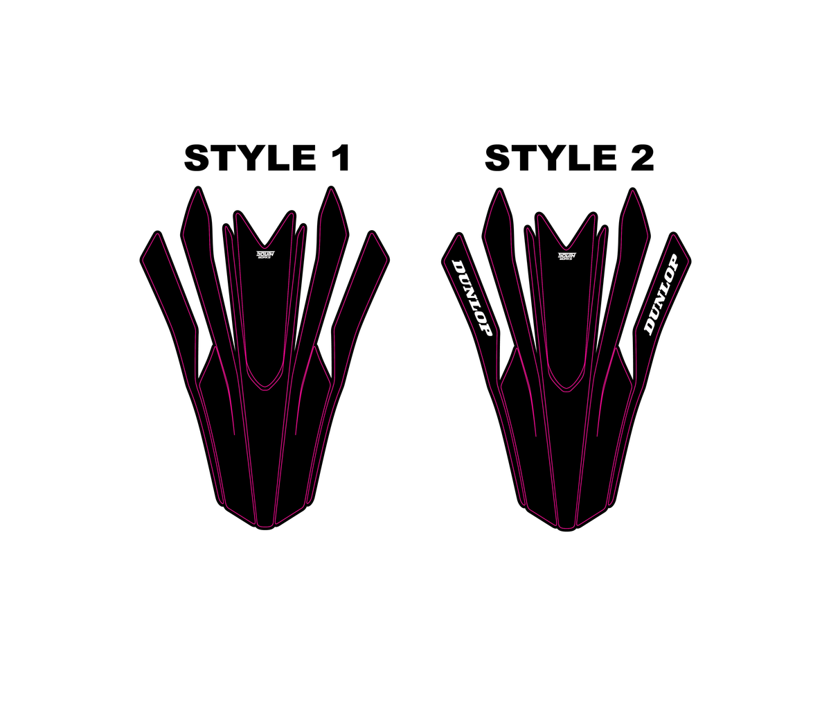 SURRON ULTRA BEE FRONT FENDER DECAL