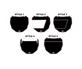ODI FRONT PLATE DECAL