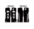 PRE-DESIGNED SURRON LIGHT BEE X FORK GUARD DECALS