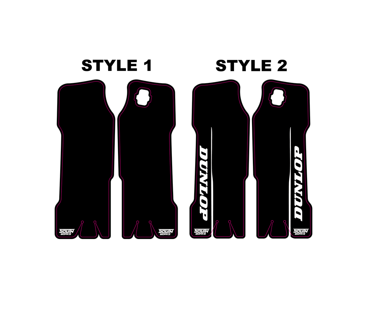 SURRON LIGHT BEE X FORK GUARD DECALS