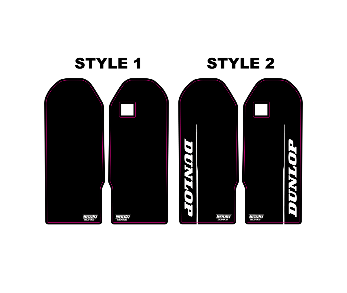 TALARIA OEM FORK GUARD DECALS