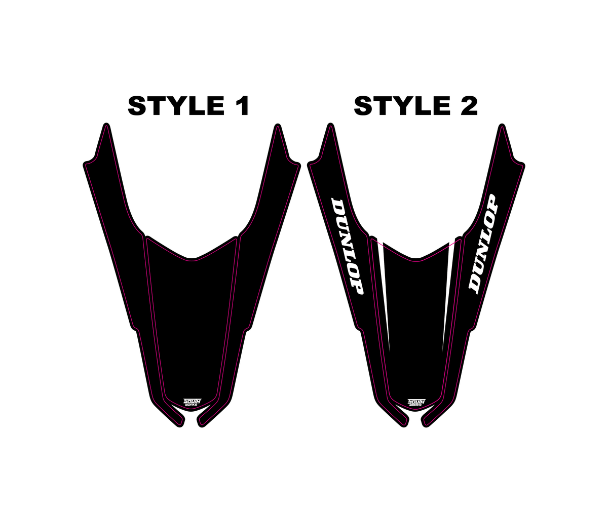 SURRON ULTRA BEE REAR FENDER DECAL