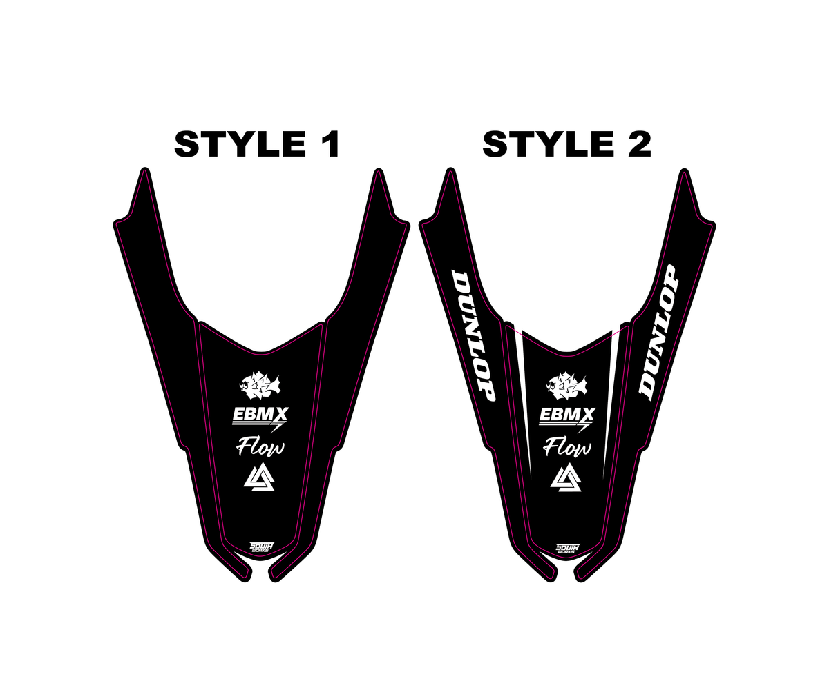 PRE-DESIGNED SURRON ULTRA BEE REAR FENDER DECAL